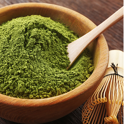 Green Tea Powder in Slim Green Coffee